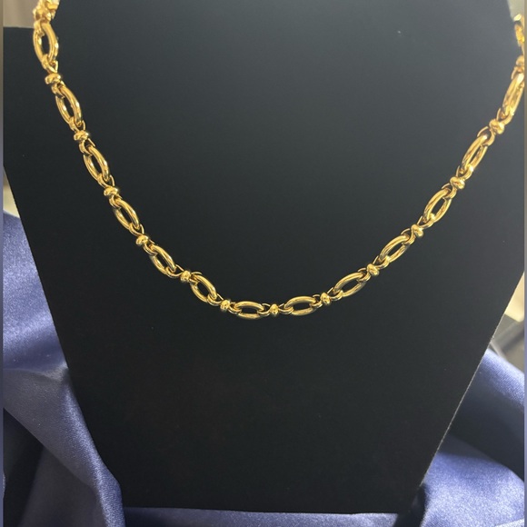 Necklace Express Gold Classic Chain Big Link Design - Picture 4 of 10